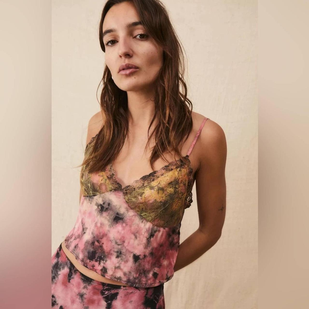 UO Teya Tie-Dye Cami Top Lightweight cami with an... - Depop