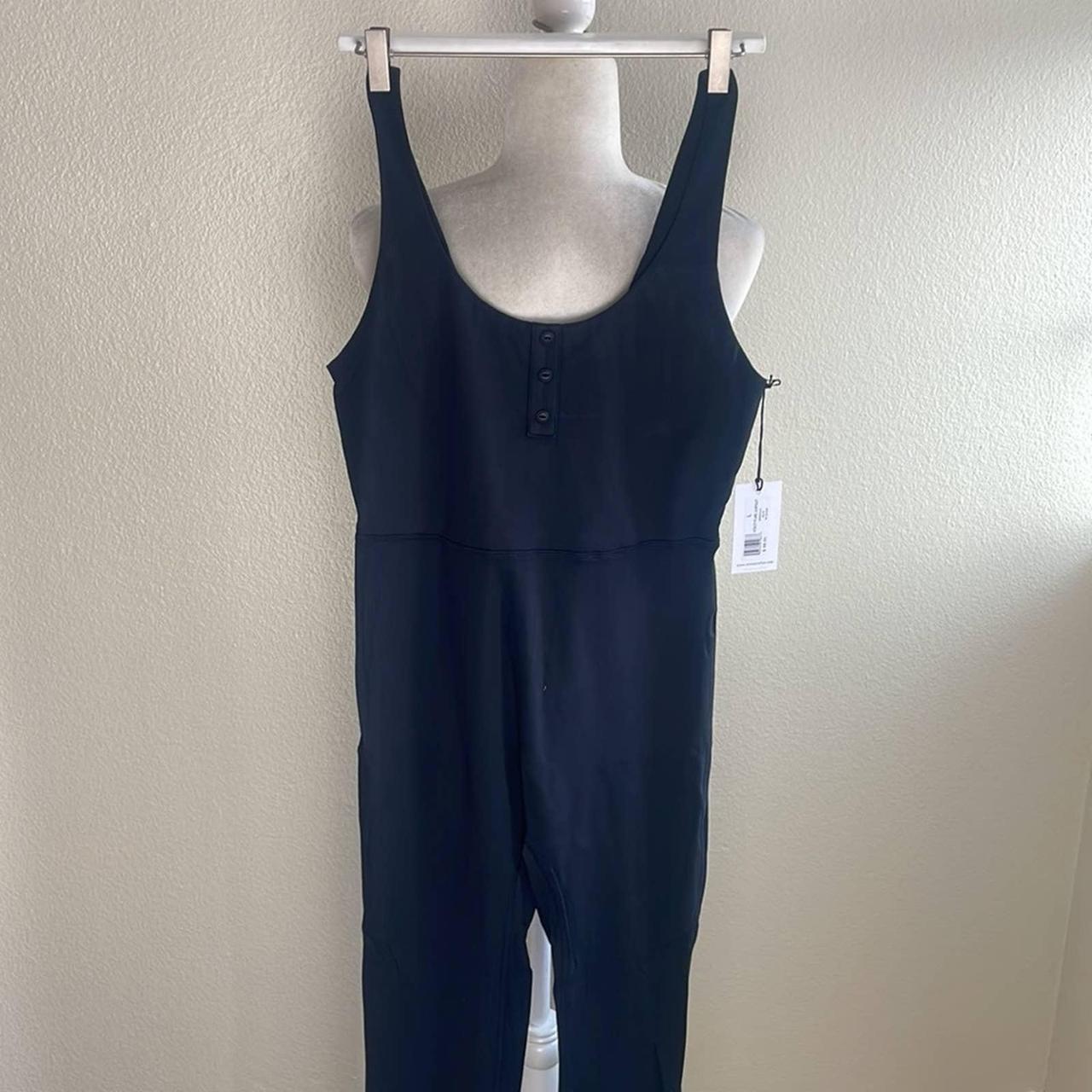 WeWoreWhat Henley Flare Jumpsuit in Black