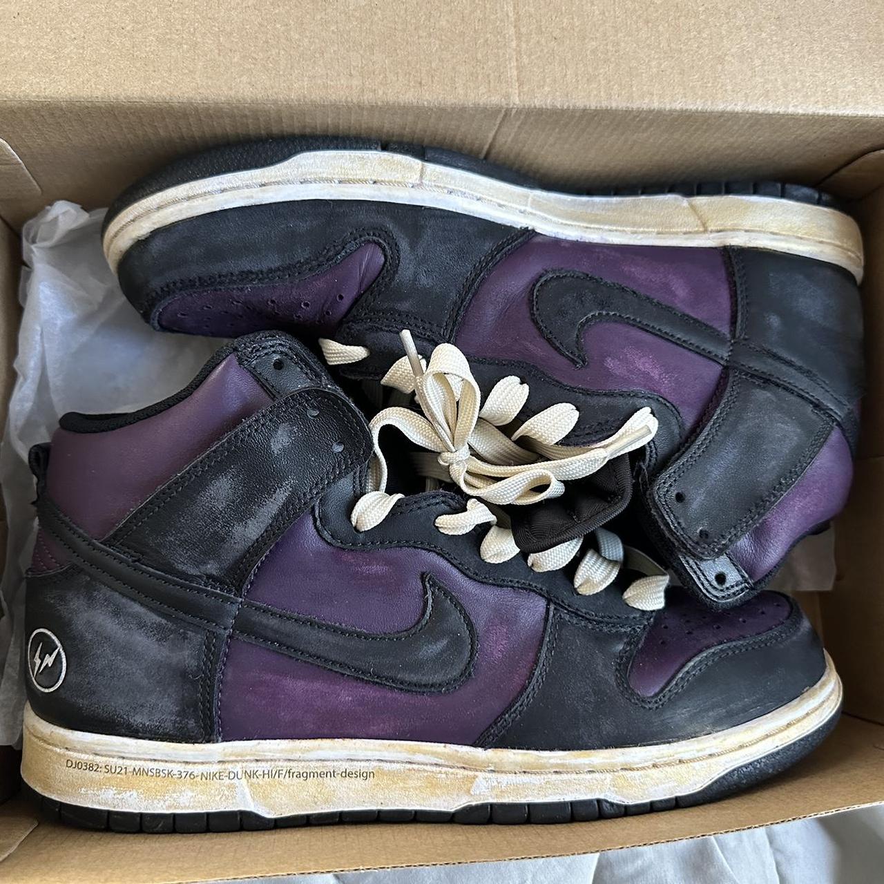 mens purple air force ones