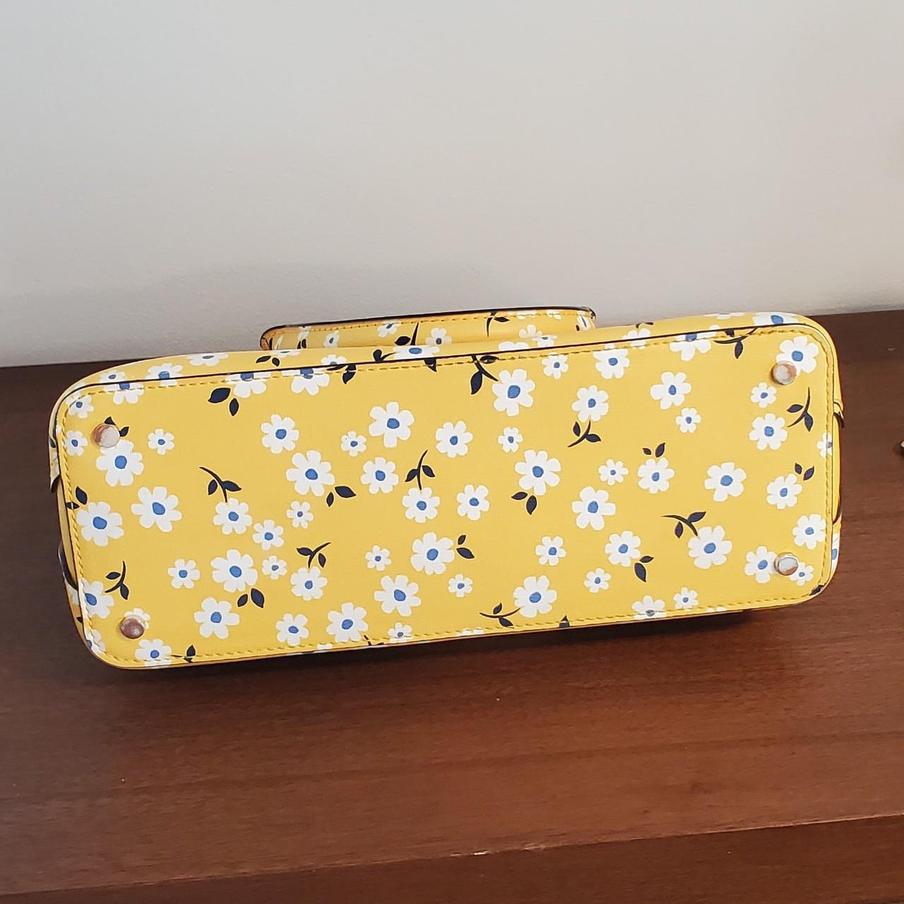 Kate Spade outlets Darcy Yellow floral satchel