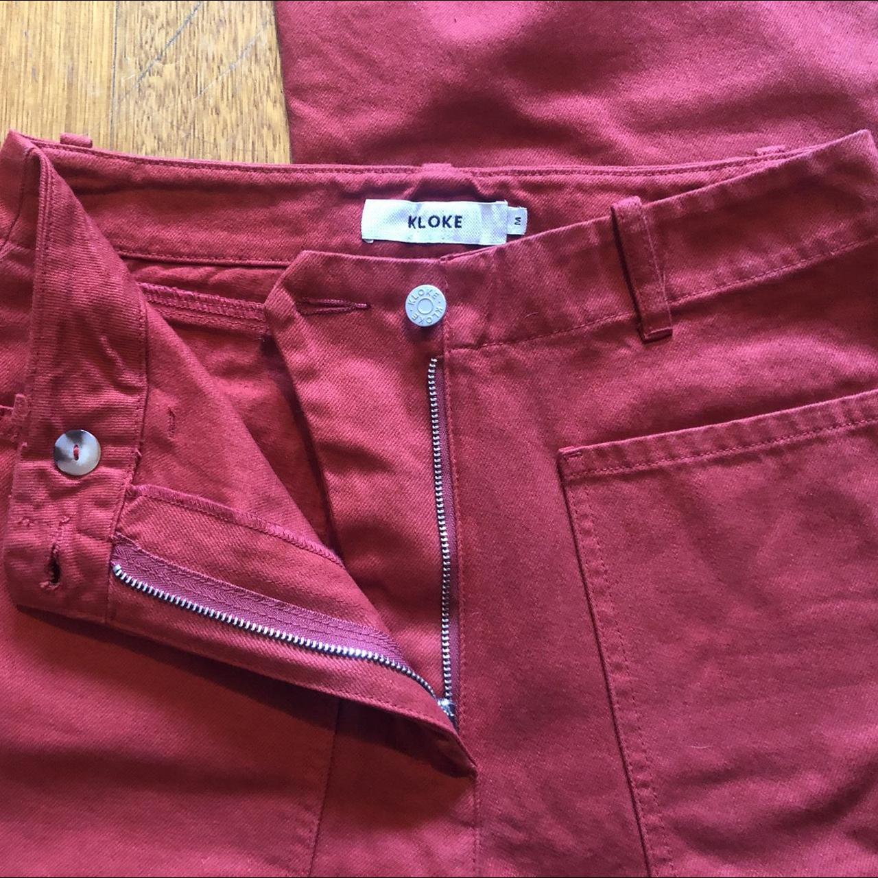 KLOKE Interval Front Pocket Jeans - Grenadine... - Depop