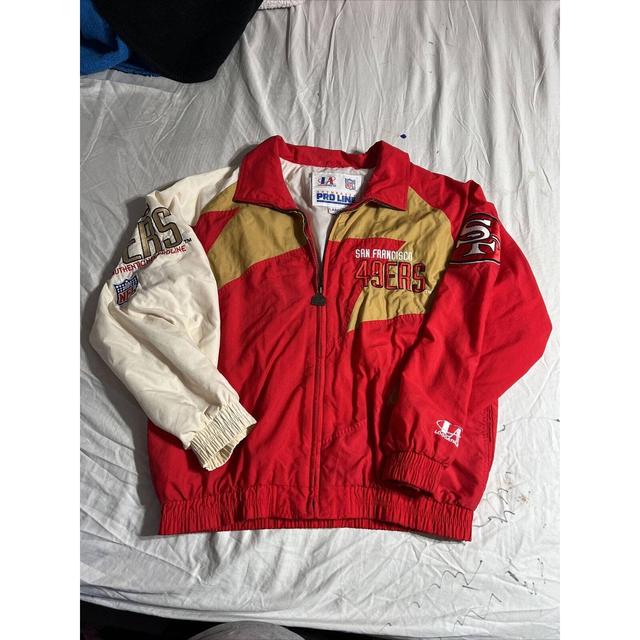 Vintage Starter Pro Line SF 49ers Sweatshirt Size - Depop