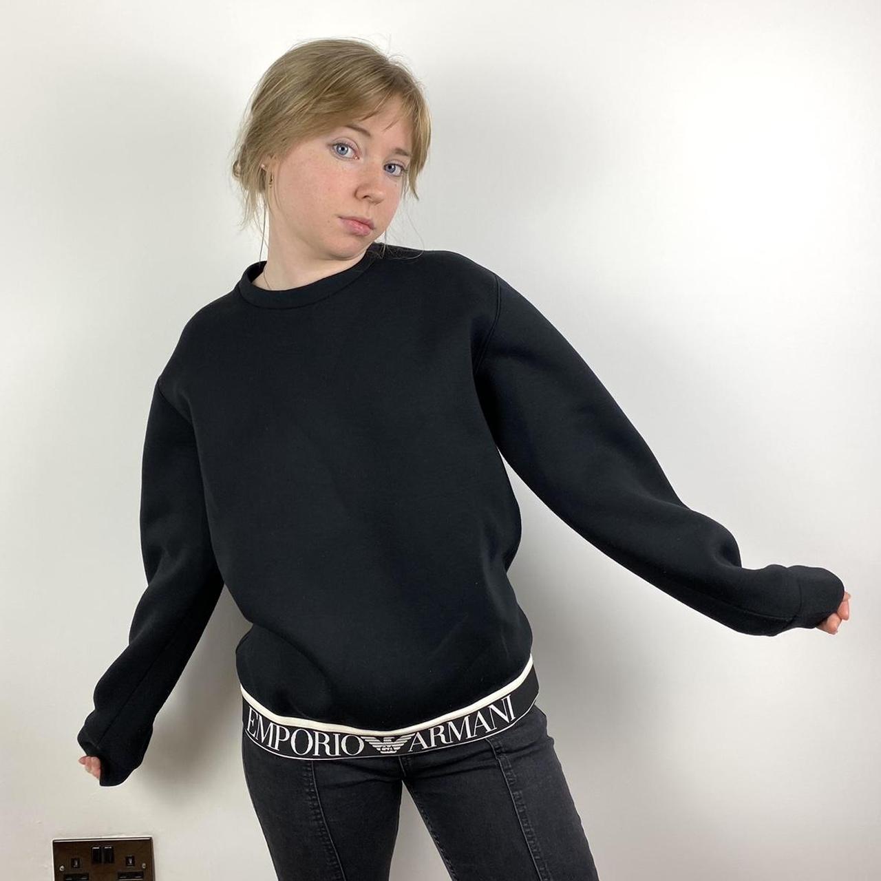 Black armani outlet jumper