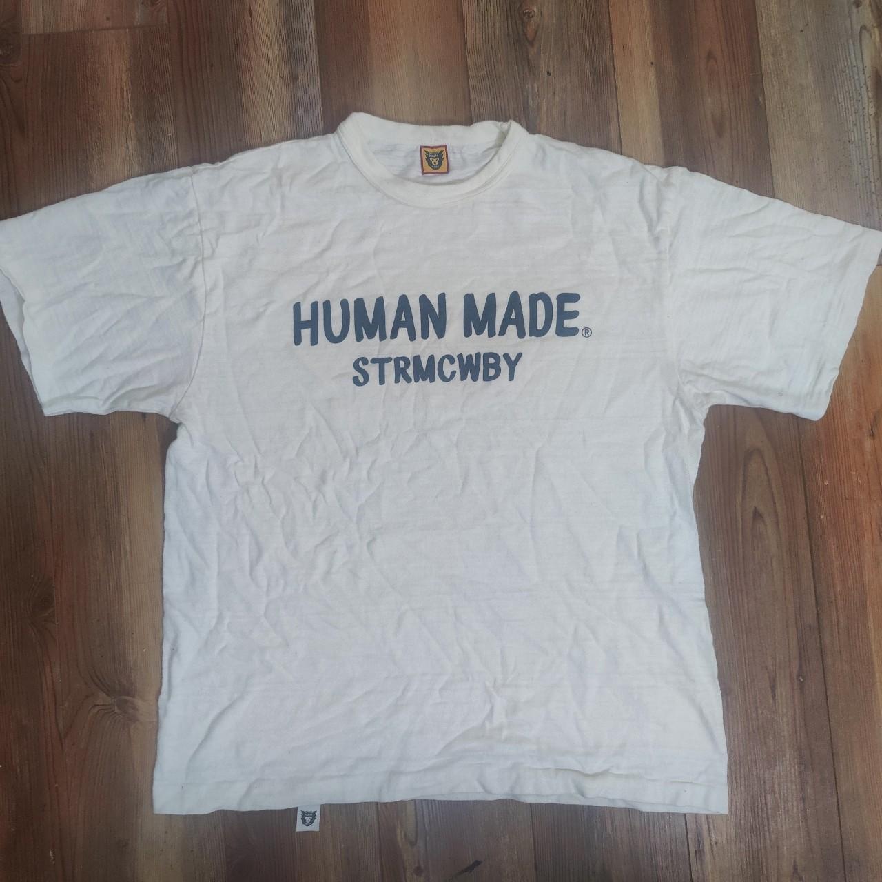 Human Made Polar Bear Tee in white. Used - Depop