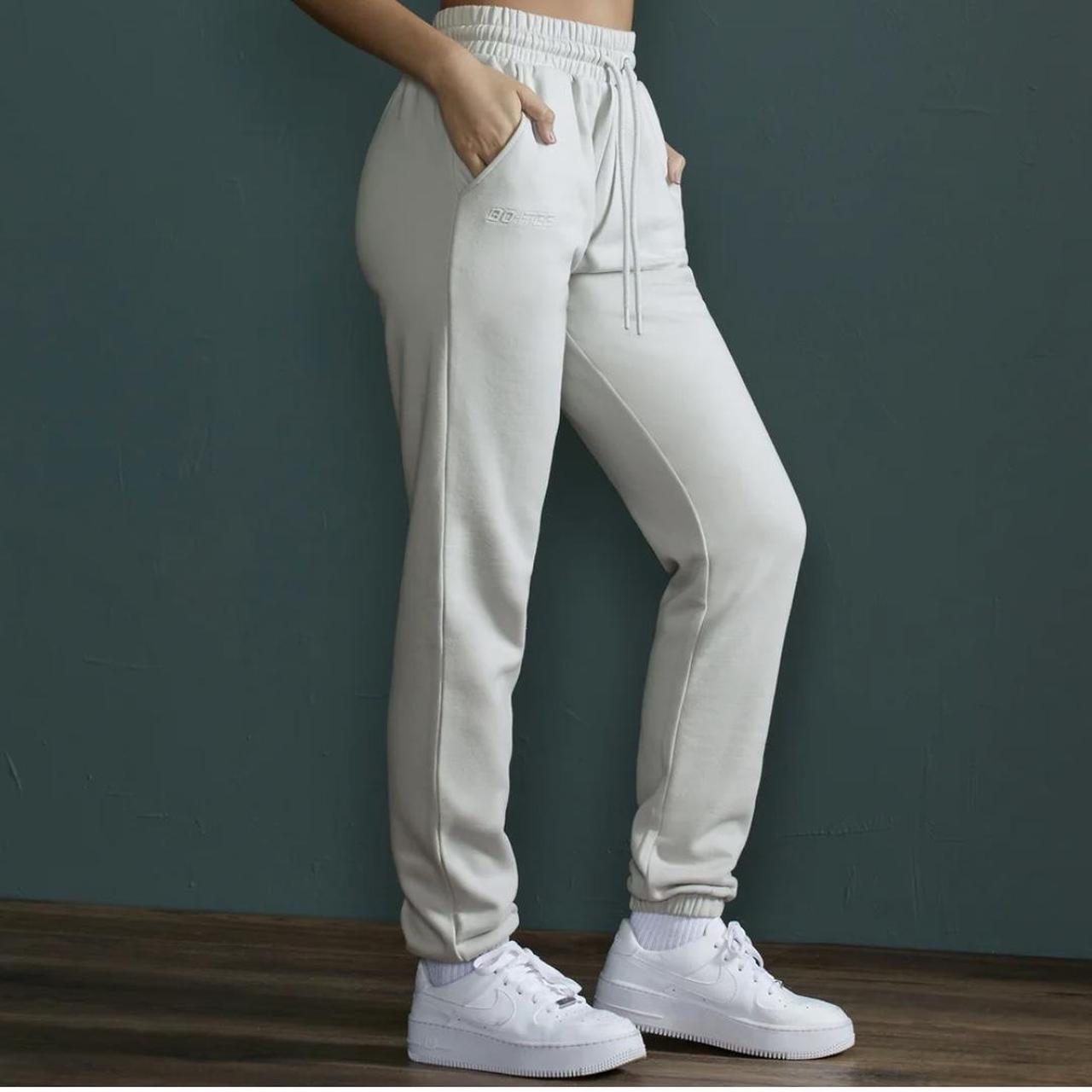 Oh Polly Ladies White High Waisted Trousers Oh Polly High Waisted