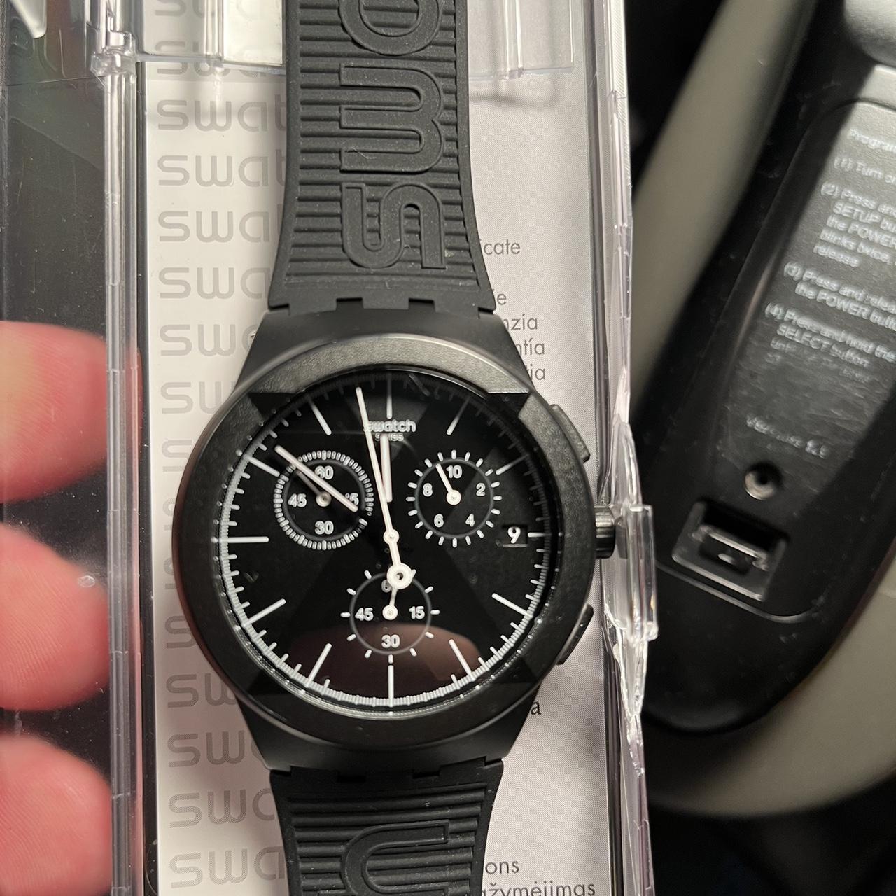 Swatch x shop district black