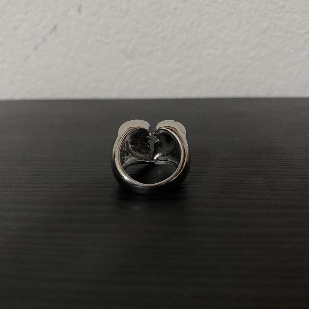 silver eternal love ring brand yordy jewelry size... Depop