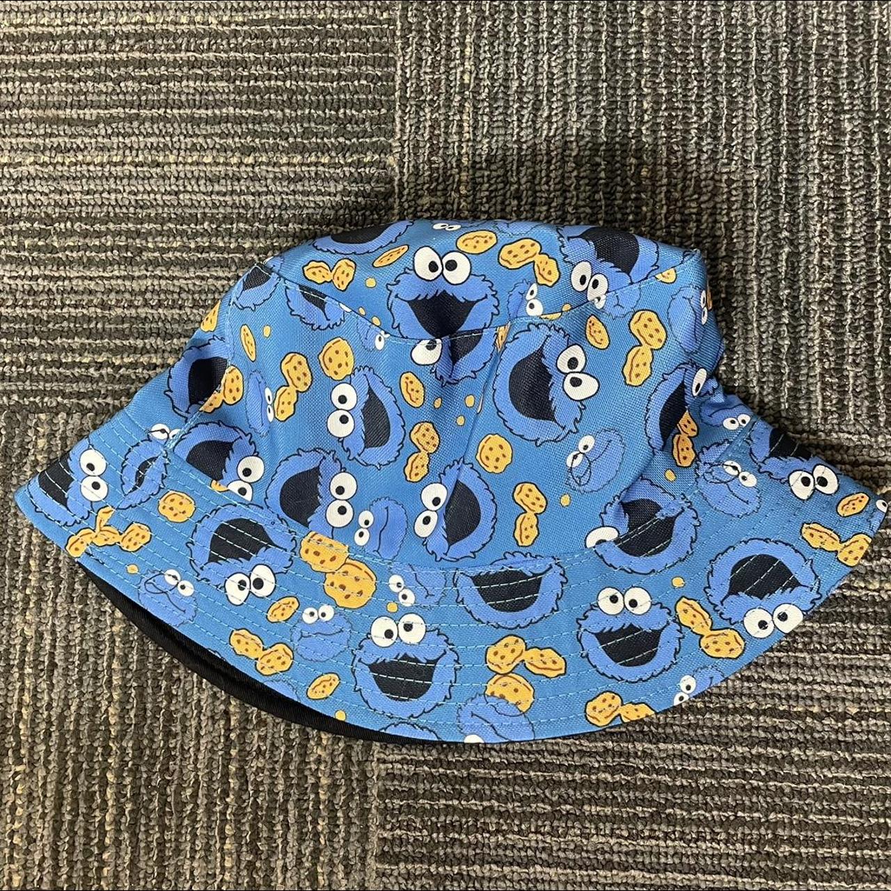 Cookie monster bucket sales hat