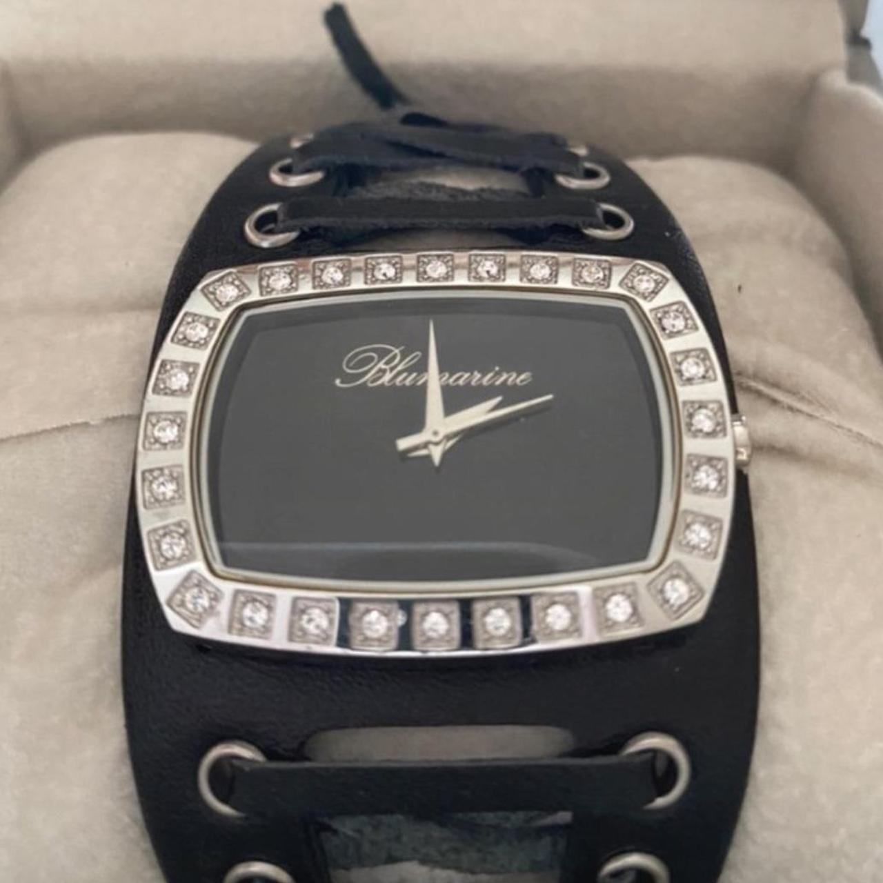 Blumarine black lace up ballet watch. Very cute... Depop