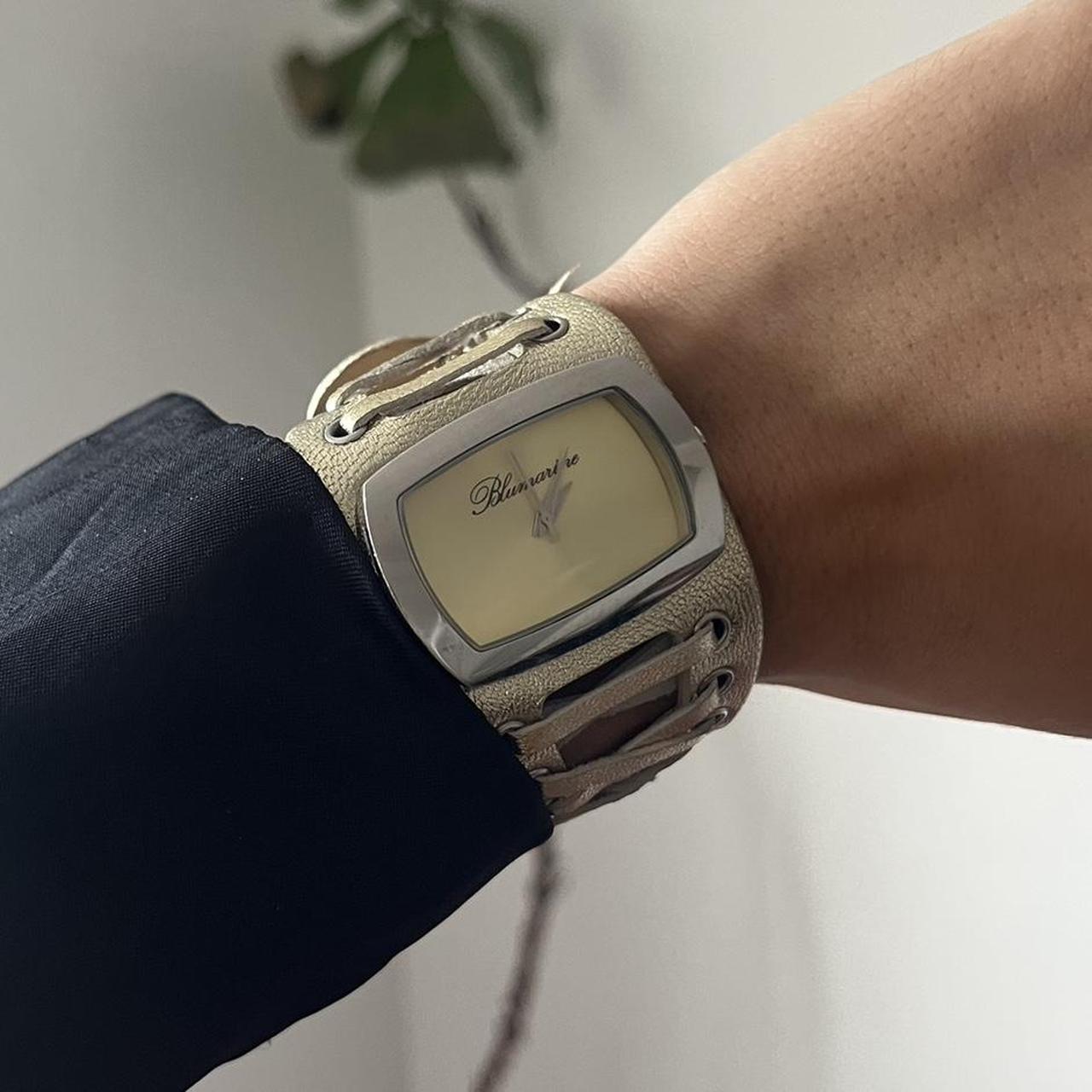 Blumarine metallic corset watch. Great vintage... Depop