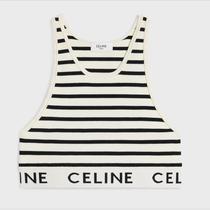 Celine Triomphe Crop top Like New with tags and - Depop