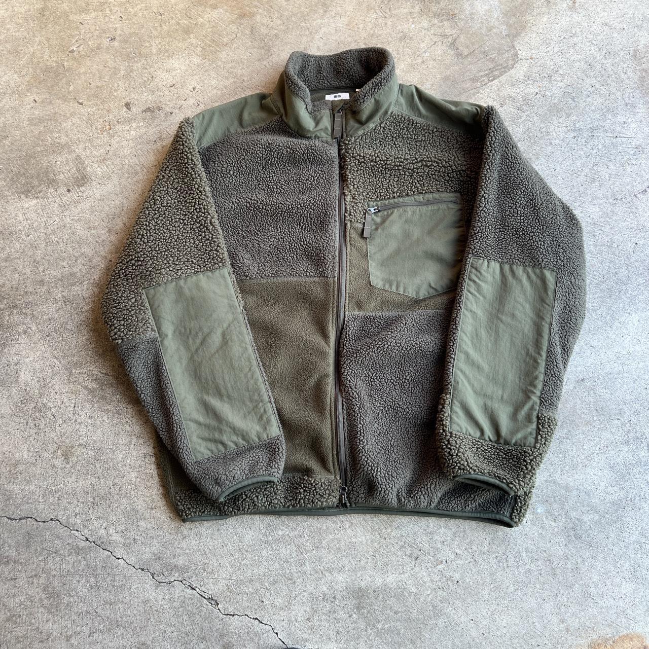 Uniqlo x engineered garments best sale fleece combination jacket olive