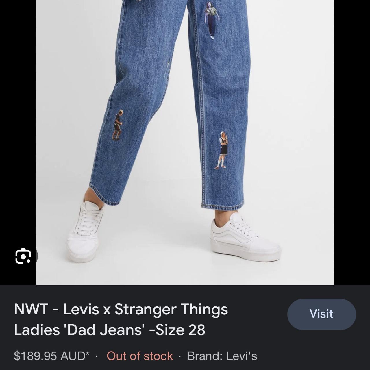 Levi's® X Stranger Things Dad Women's Jeans - Blue