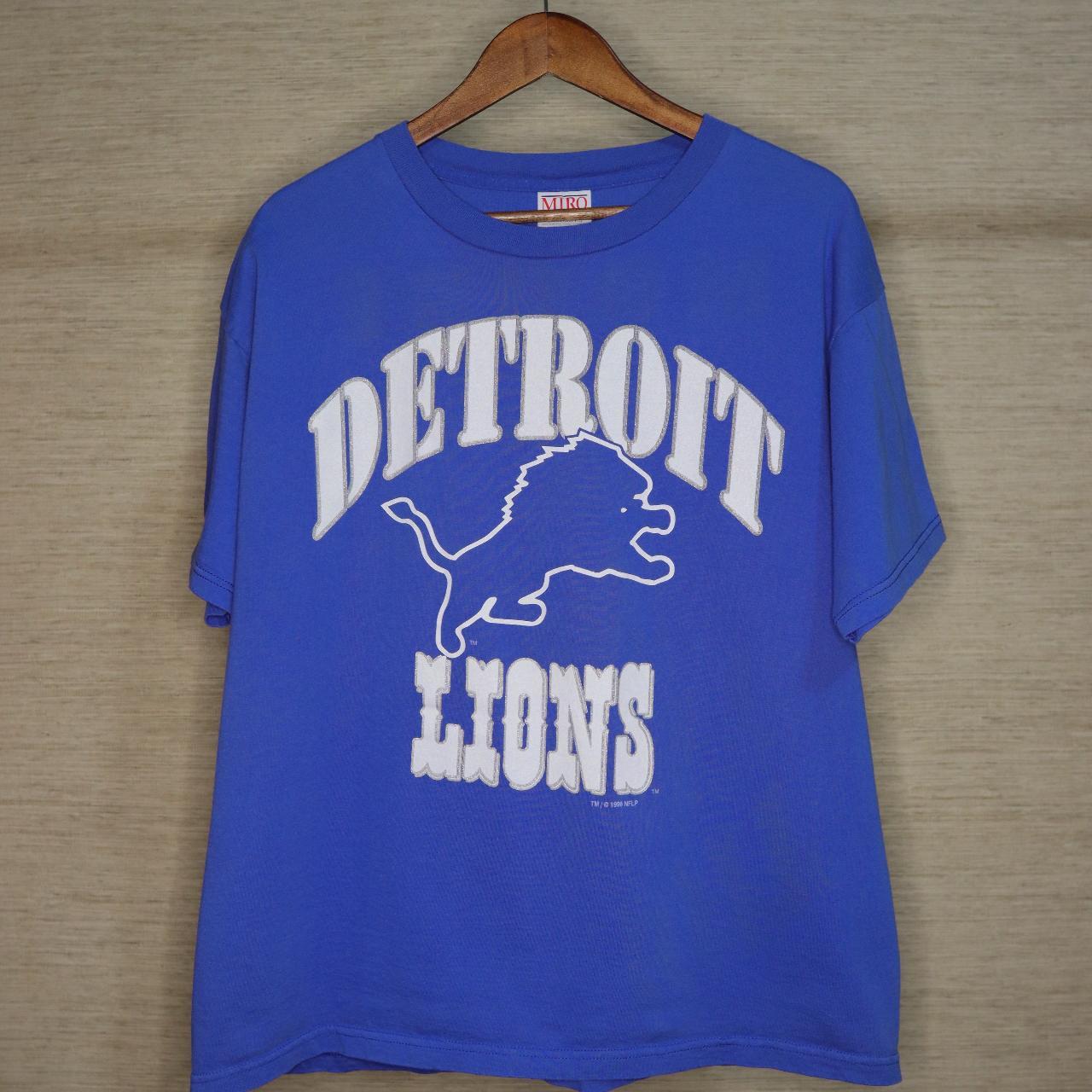 Vintage Detroit Lions Tee Vintage NFL Detroit Lions - Depop