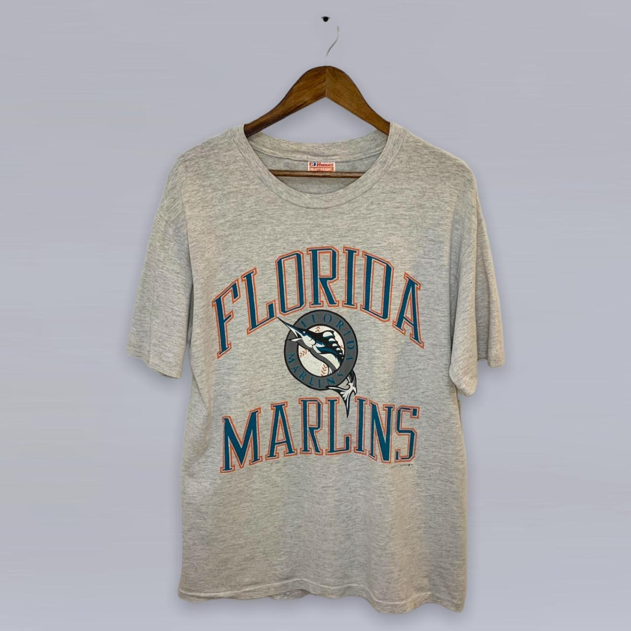 Vintage Florida Marlins T-Shirt 🐟 * Measurements: - Depop