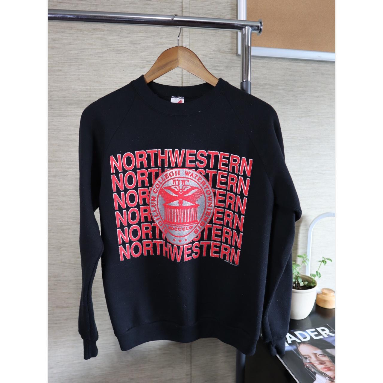 90's Northwestern College Sweatshirt Size - Medium... - Depop