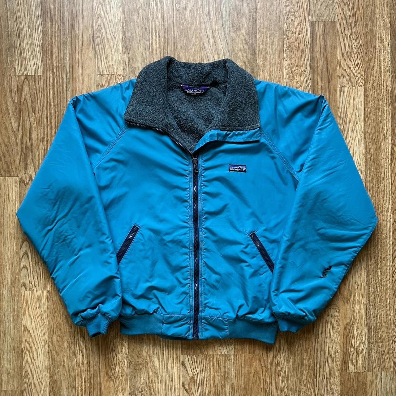 80s Vintage Patagonia Fleece Lined Jacket Size . Depop