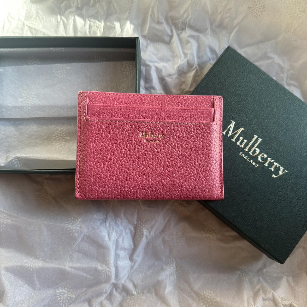 Mulberry French purse wallet what you can fit inside it and red