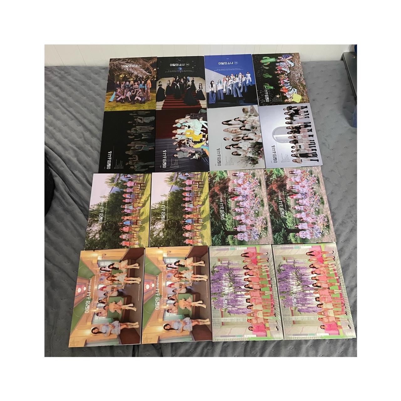 wts my loona albums!, -, prices:, solos/subunits