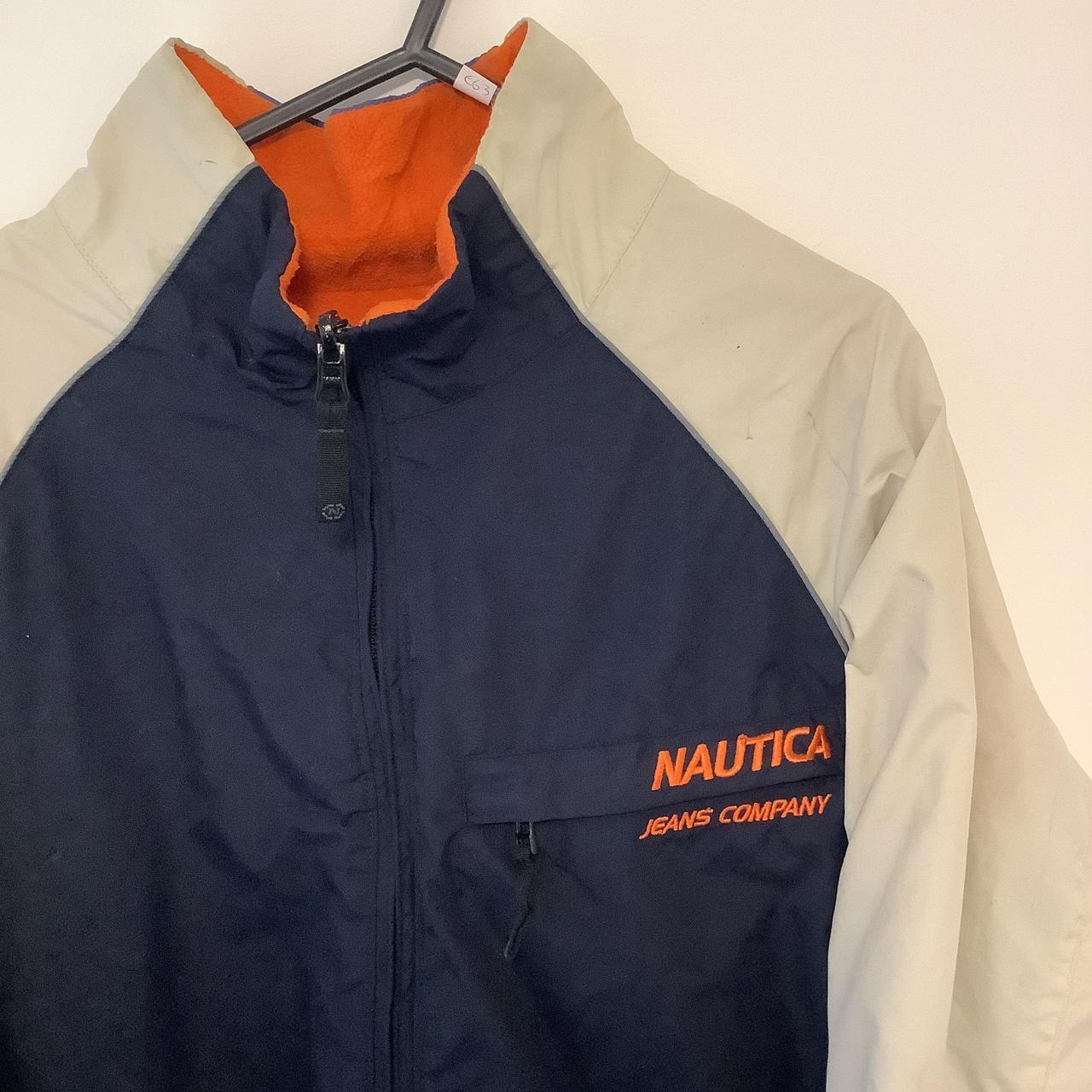 Nautica Men's Orange Jacket | Depop