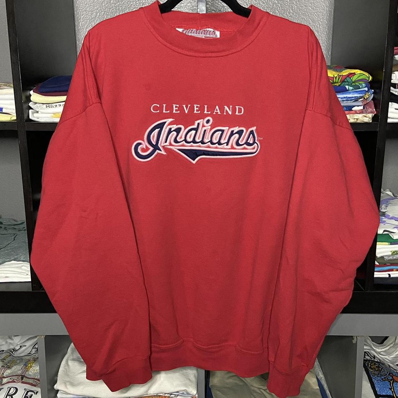 Vintage Cleveland Indians American League Champions Sweatshirt 2XL