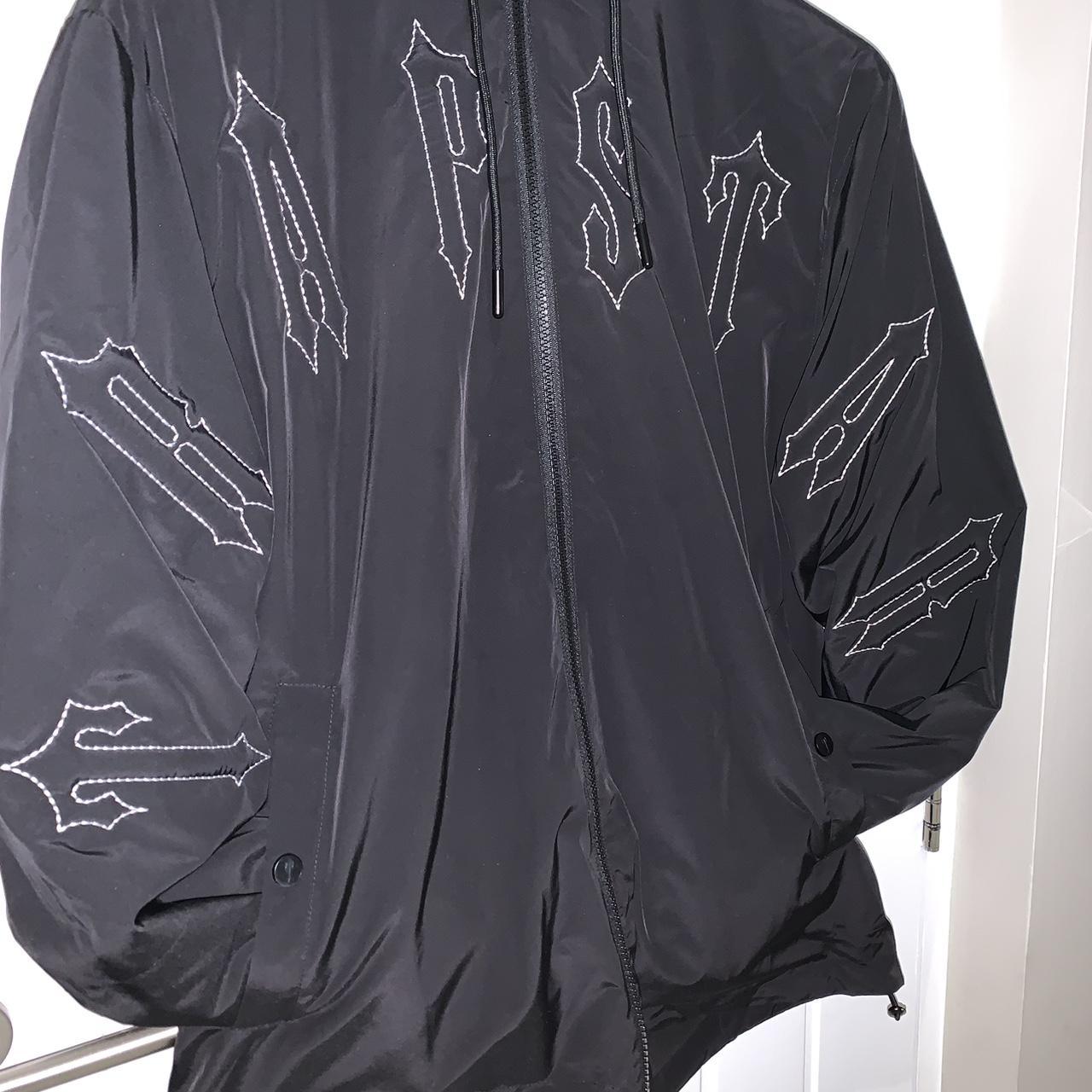 Trapstar Men's Black and White Jacket Depop