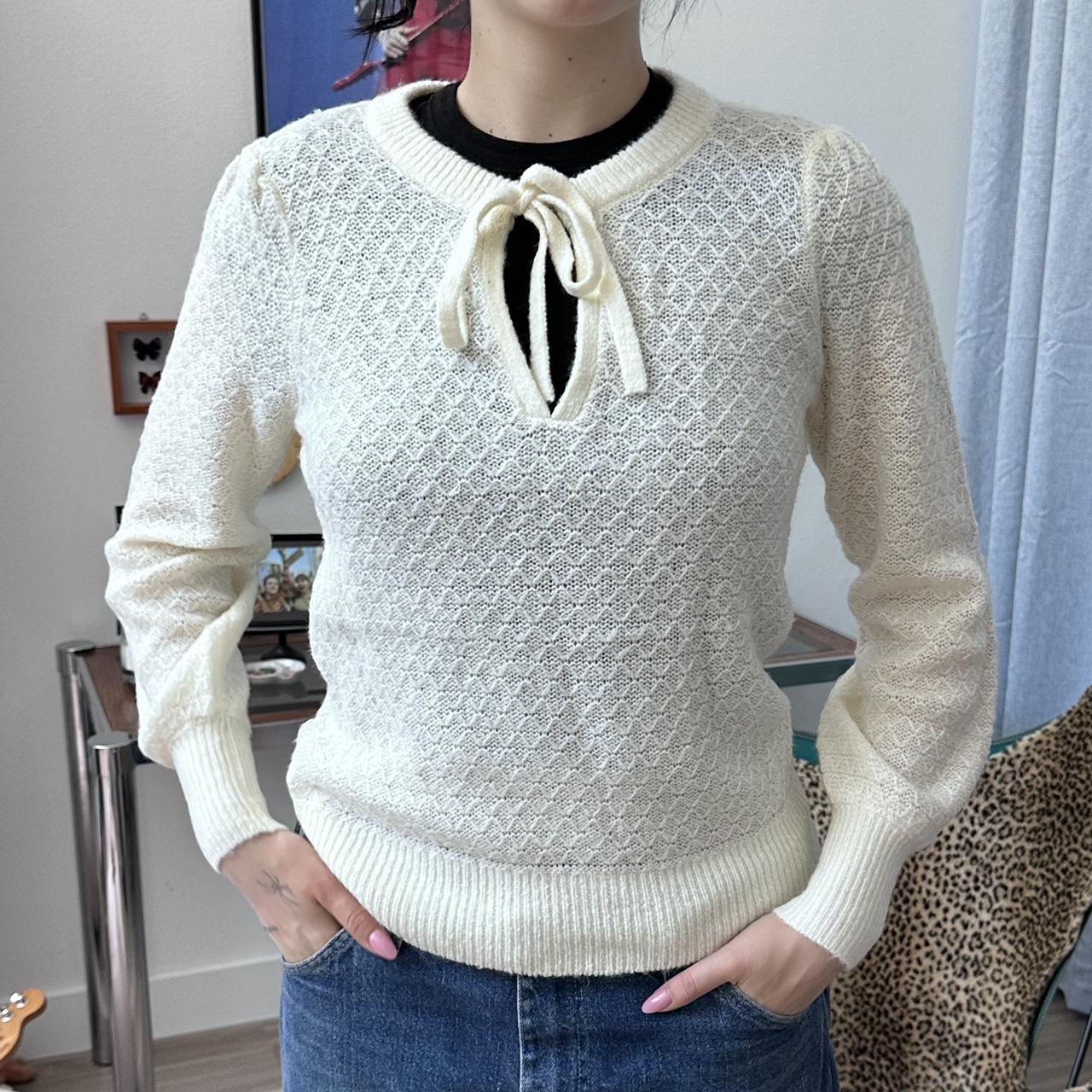 J crew cream sweater best sale