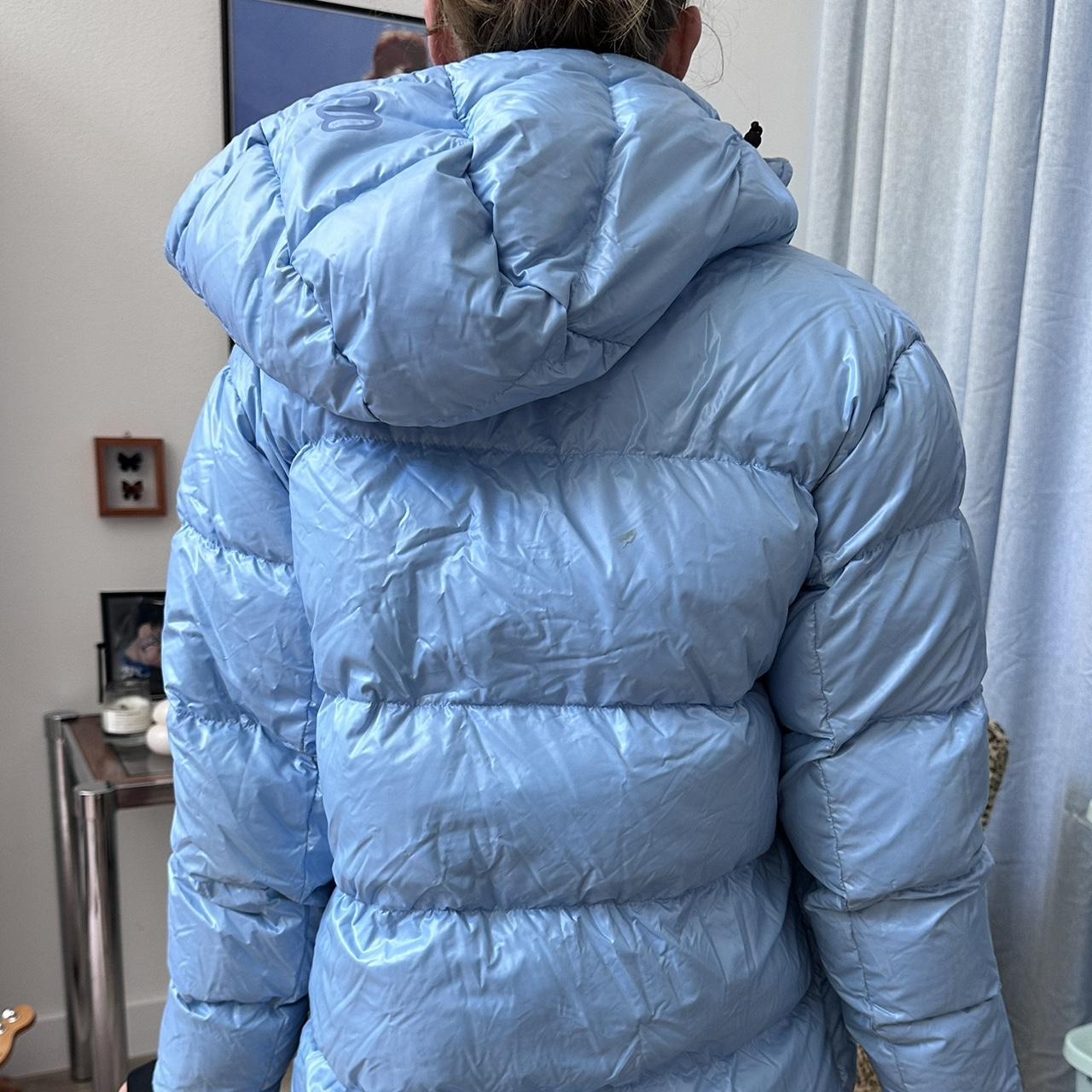 blue aritzia super puffer gloss - Depop