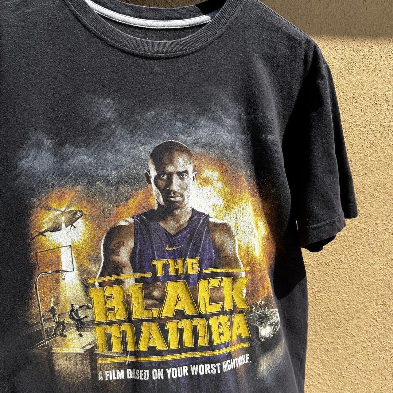 Kobe Adidas Black Mamba T-Shirt 22.5 inches pit to - Depop