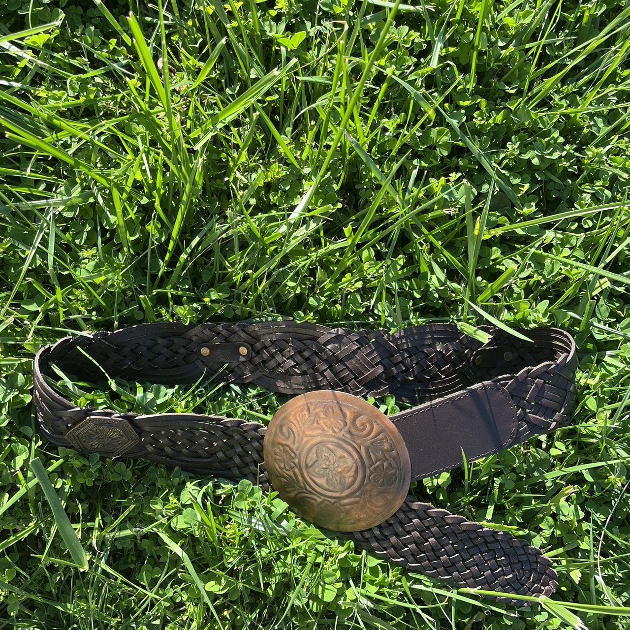 huge belt buckle