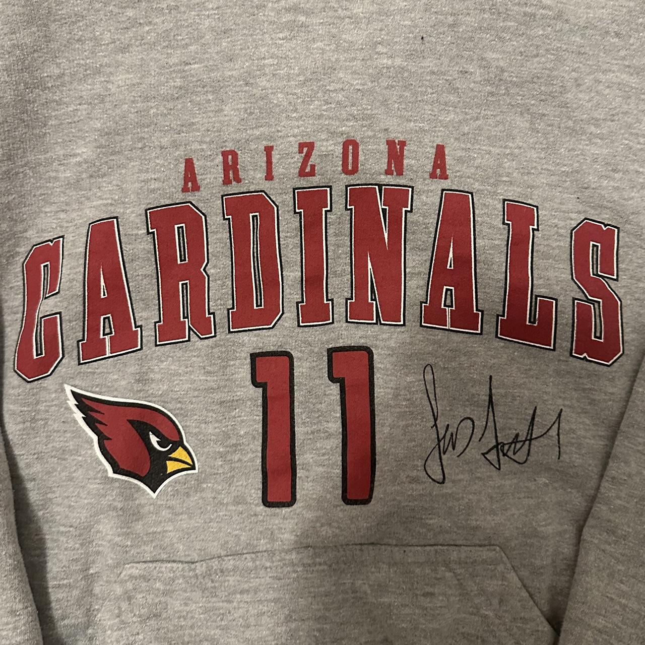 Arizona Cardinals zip-up hoodie Working zipper - Depop