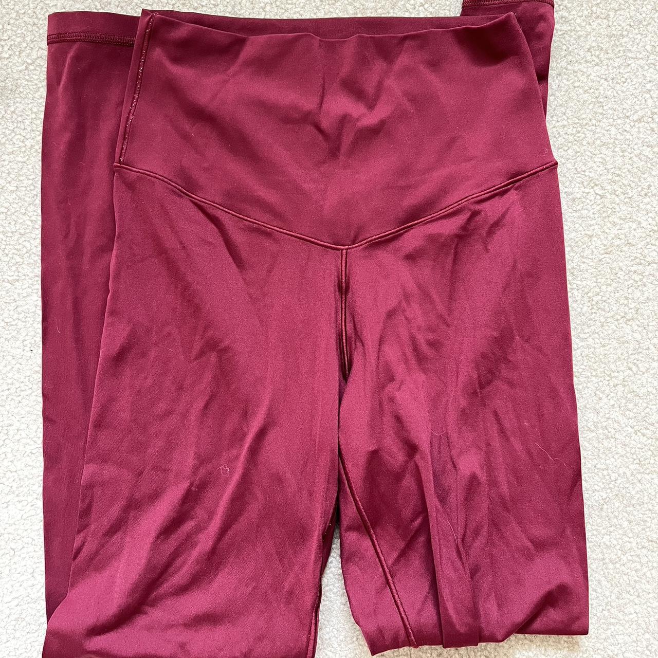 Burgundy Leggings - Size: S