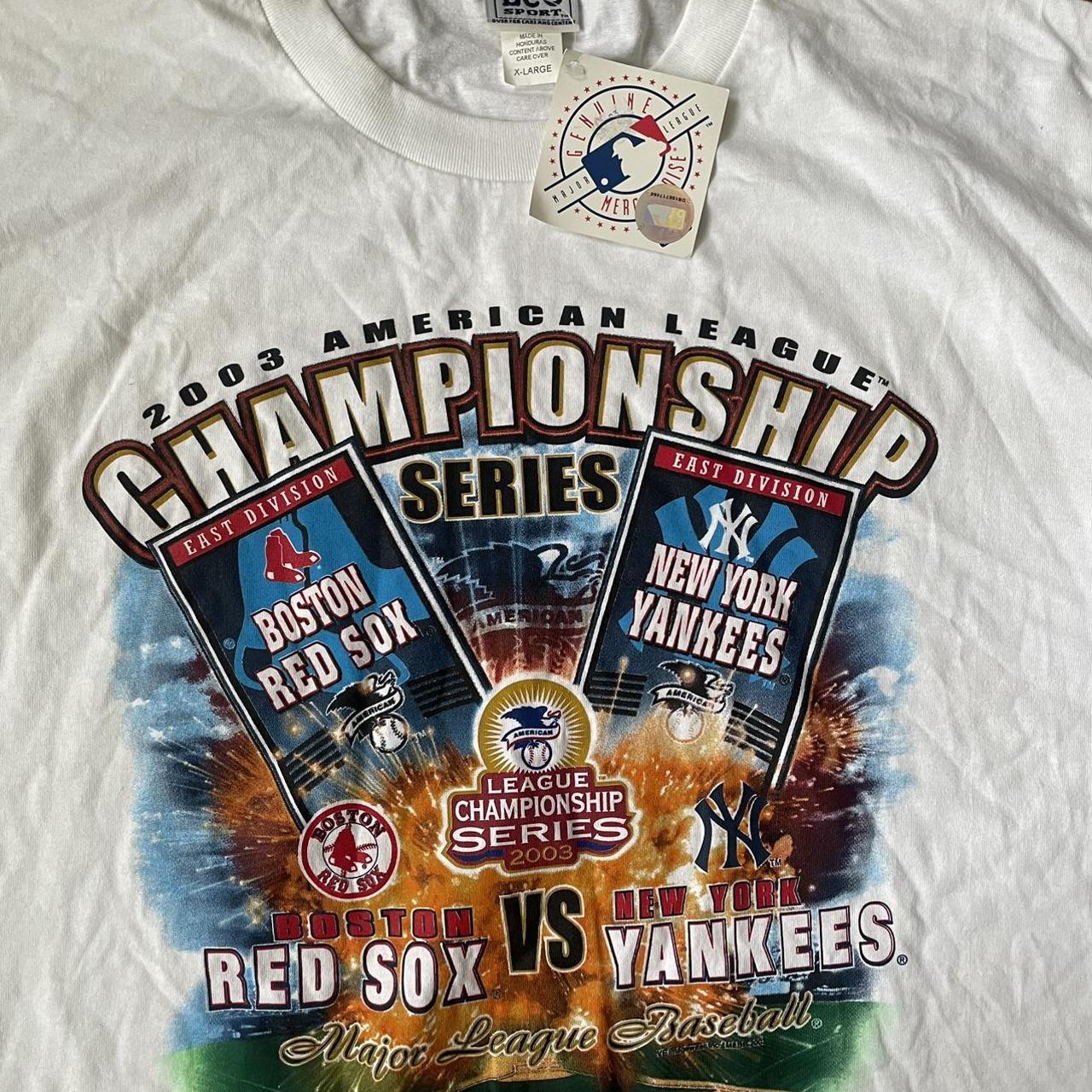 2003 NY YANKEES AL EAST DIVISION CHAMPIONS T-SHIRT