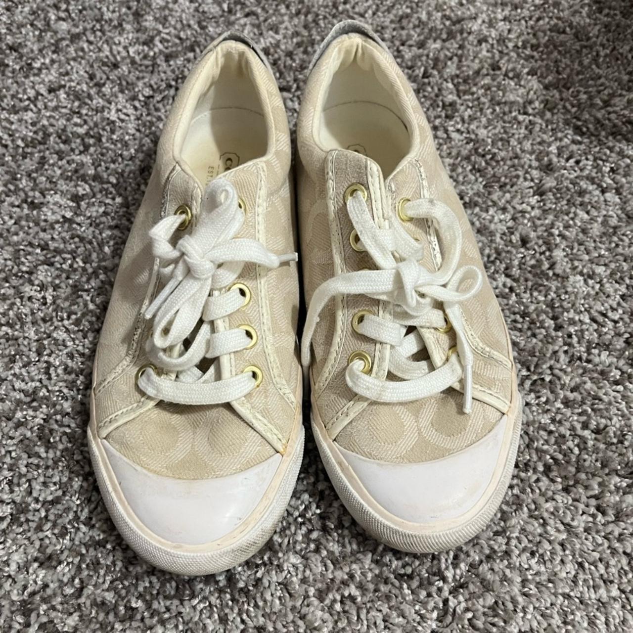 Used cheap coach sneakers