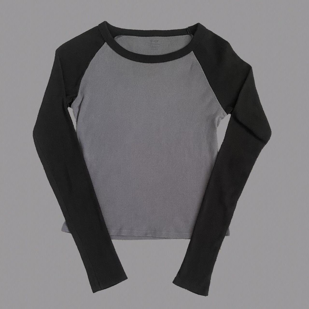 Brandy Melville John Galt baseball style long sleeve... Depop