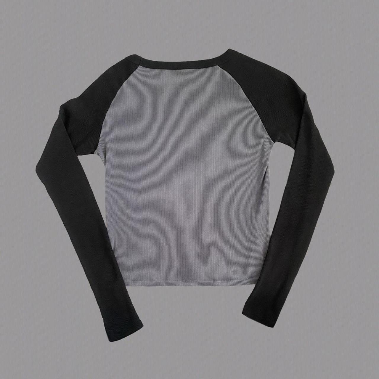 Brandy Melville John Galt baseball style long sleeve... Depop