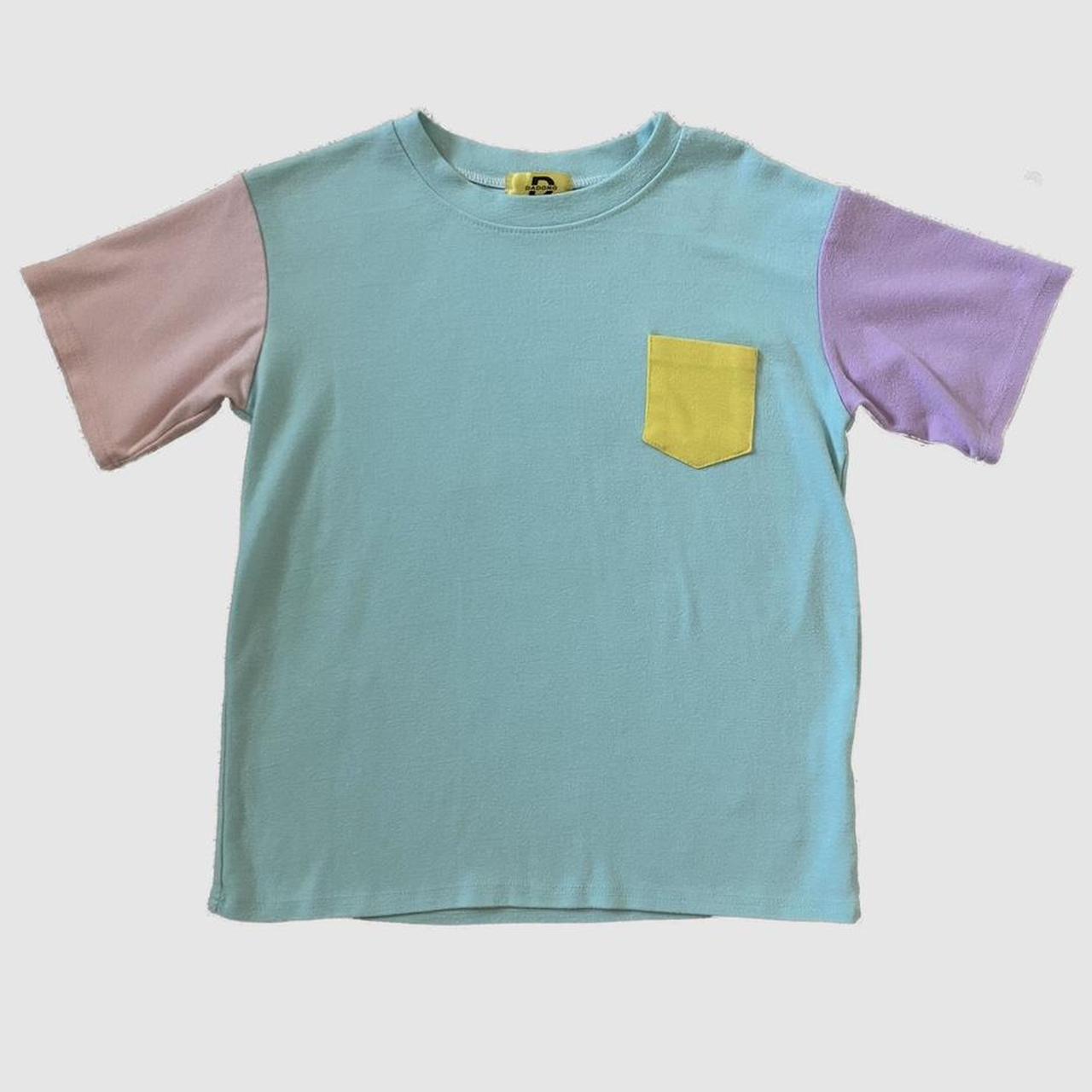 pastel block shirt