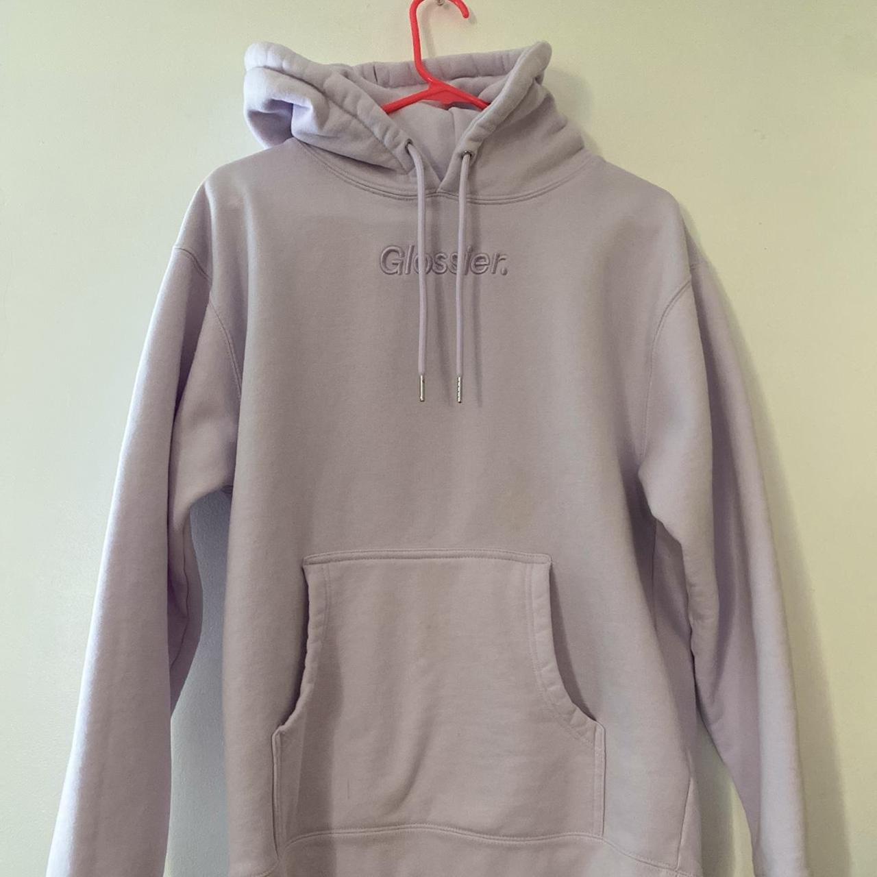 Glossier Women's Hoodie | Depop