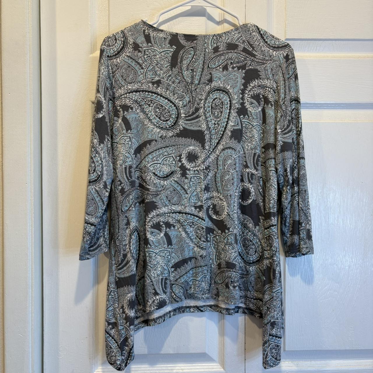 Ruby Rd. Women's Shirt - Grey/Multi - M – Ruby Rd… - image 5