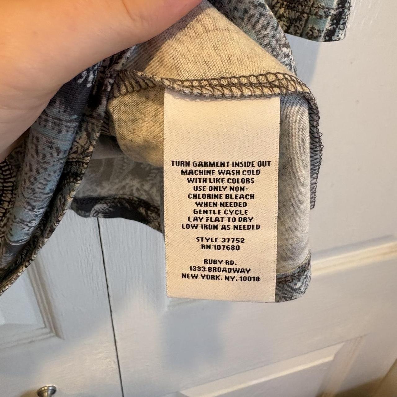 Ruby Rd. Women's Shirt - Grey/Multi - M – Ruby Rd… - image 4