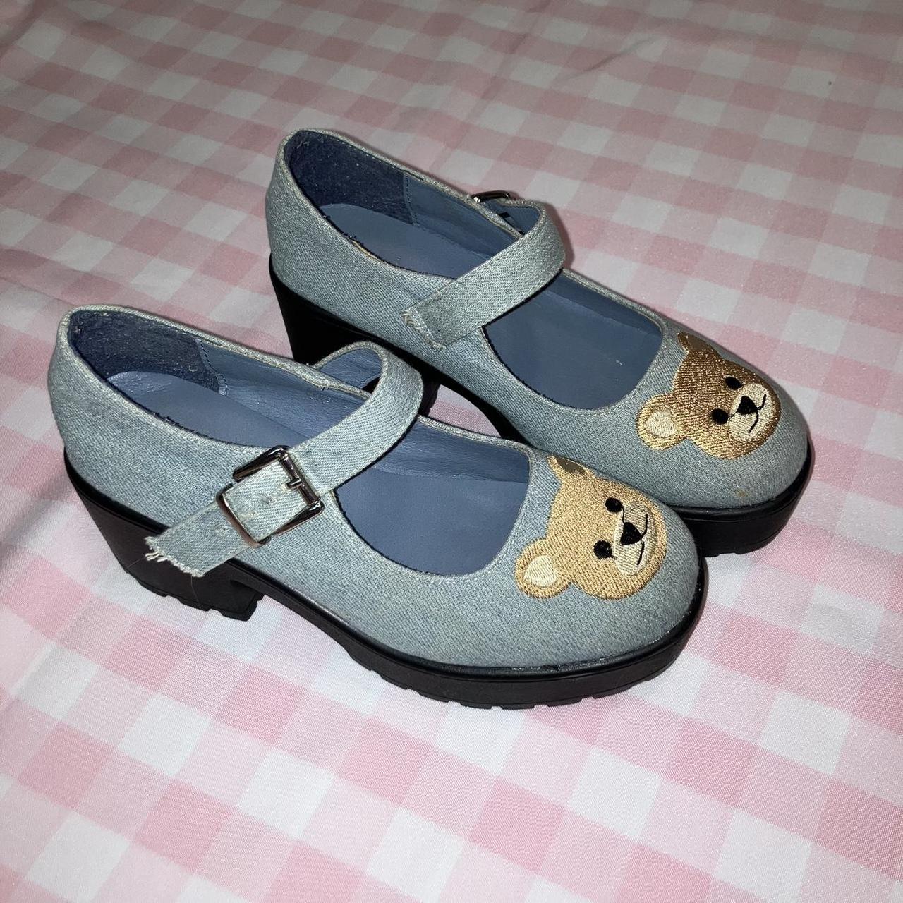 ♡ Teddy Bear Mary Janes ♡, koi footwear, size