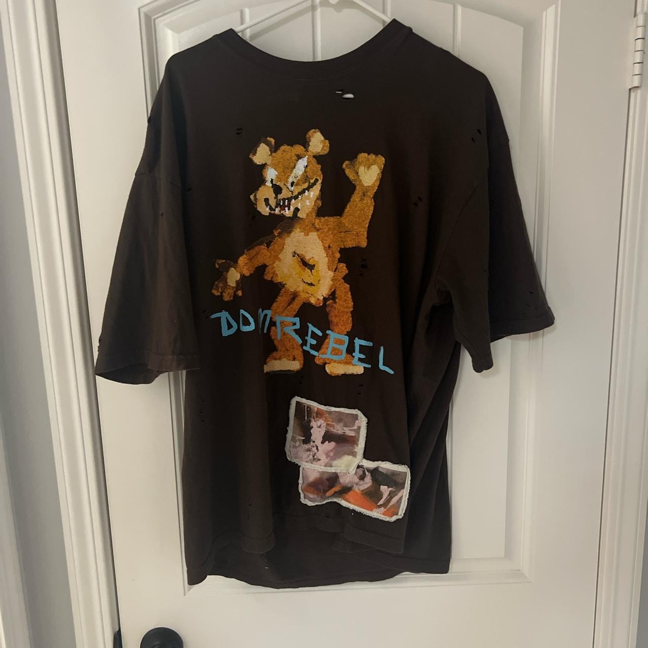 DOMREBEL Men's Brown T-shirt (2)
