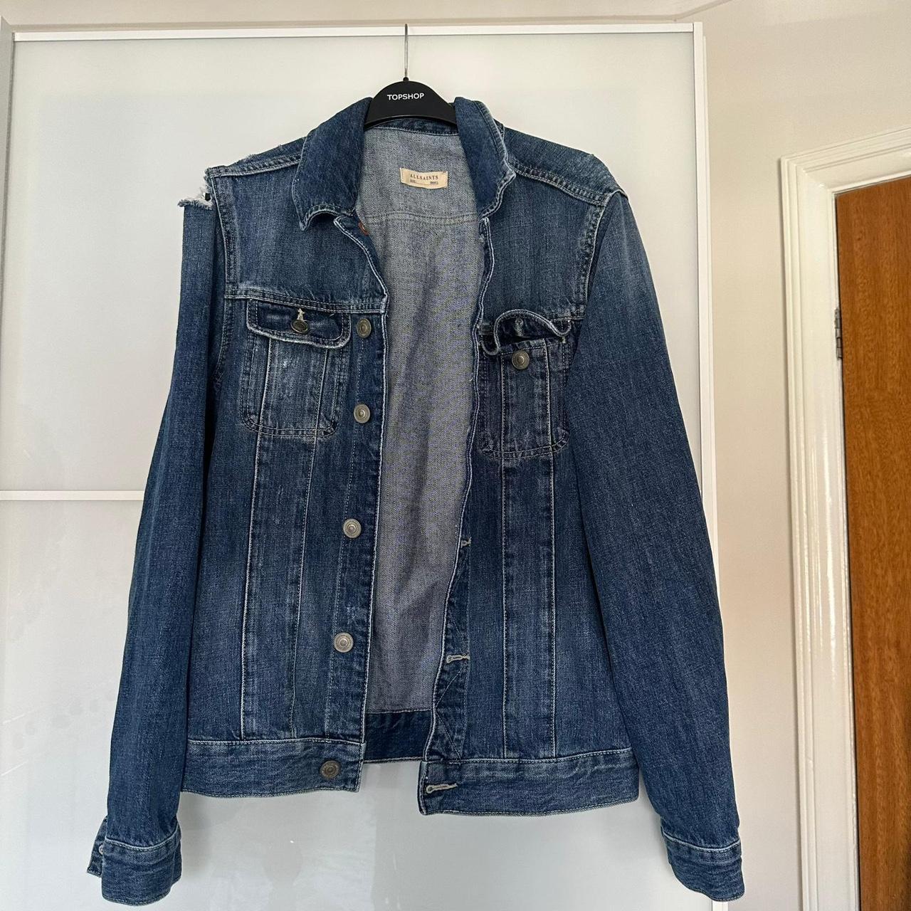 Men AllSAINT denim jacket - Depop