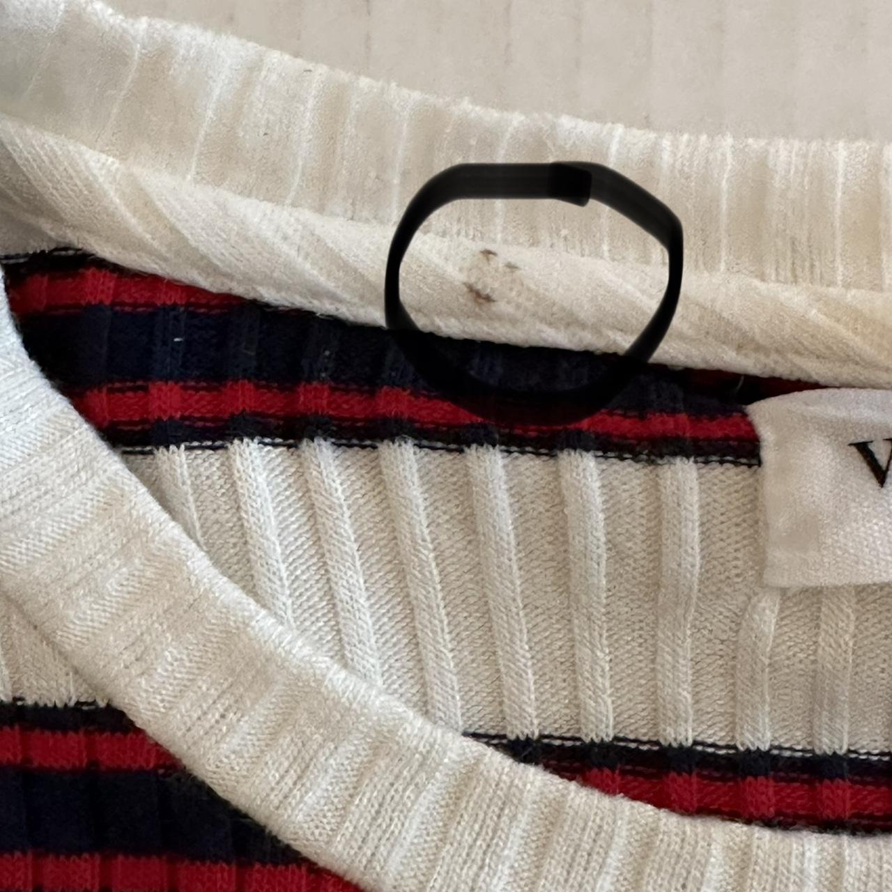 Velvet Women's White and Red Shirt (4)