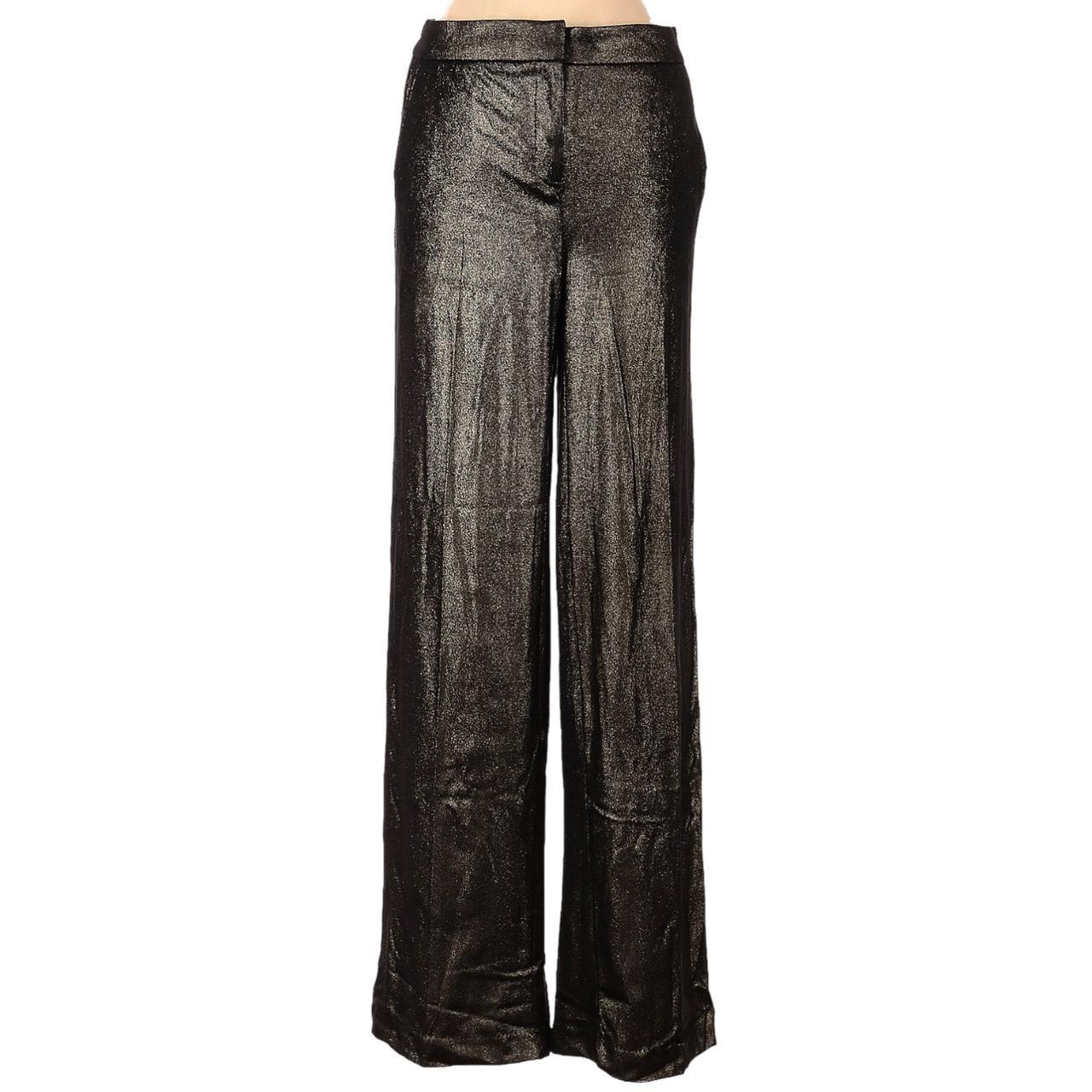 Joie Women's Black and Gold Trousers
