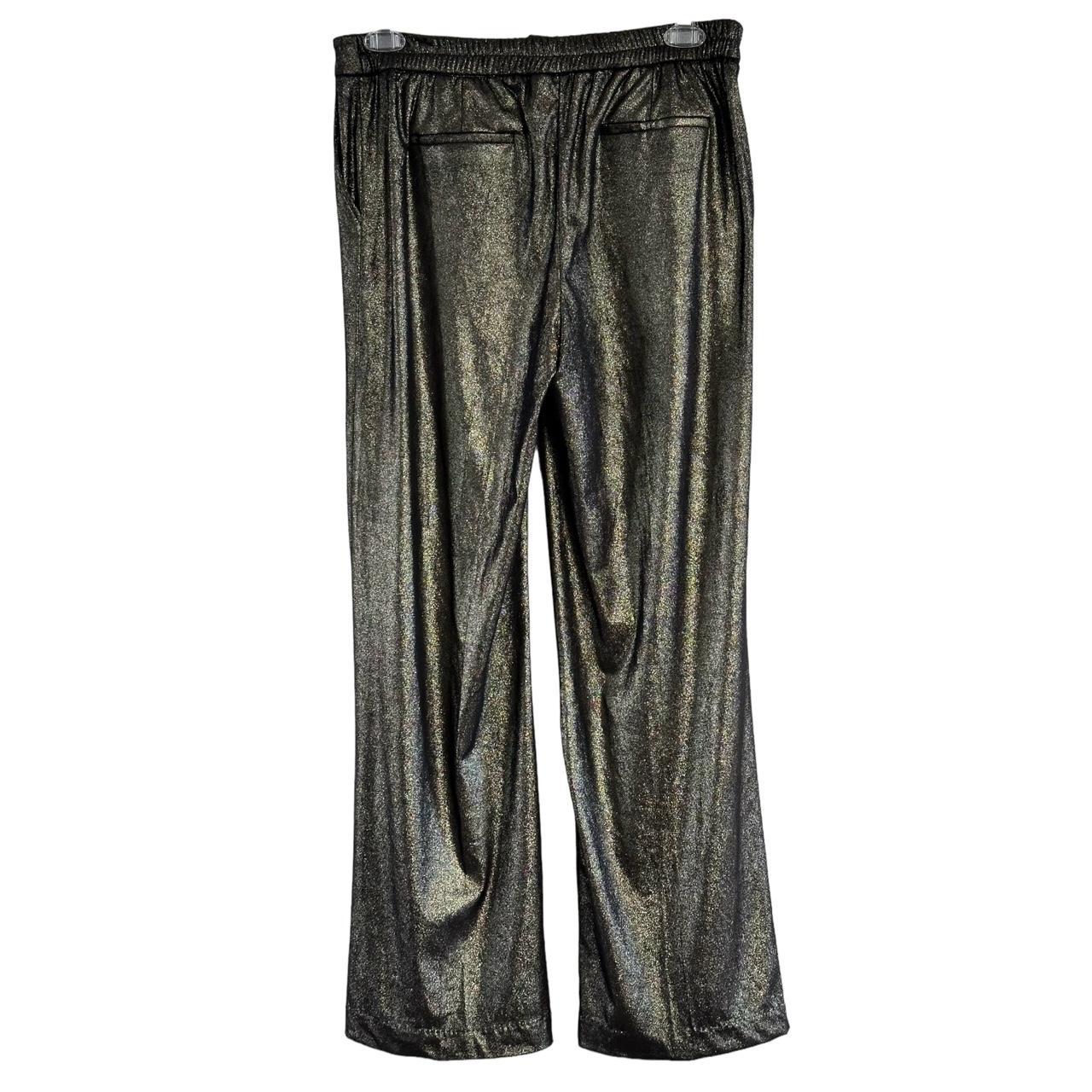 Joie Women's Black and Gold Trousers (4)