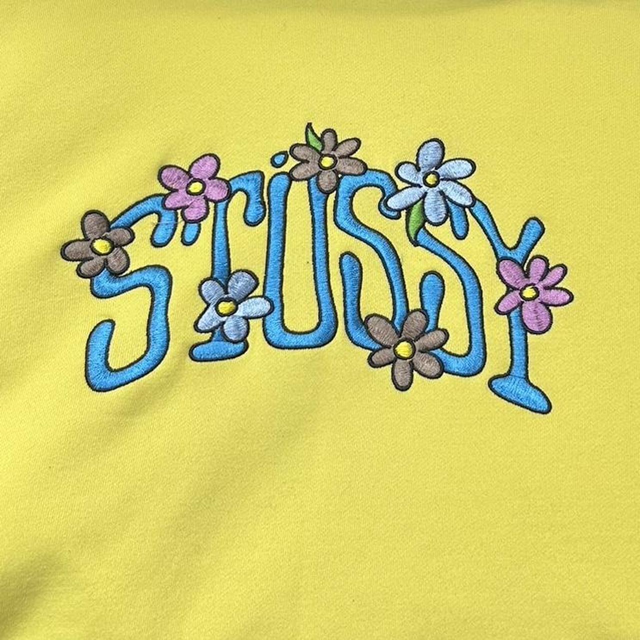 Authentic Yellow Stussy Flower Hoodie !!! (Rare) | Depop Authentic Yellow Stussy Flower Hoodie !!! (Rare) | Depop