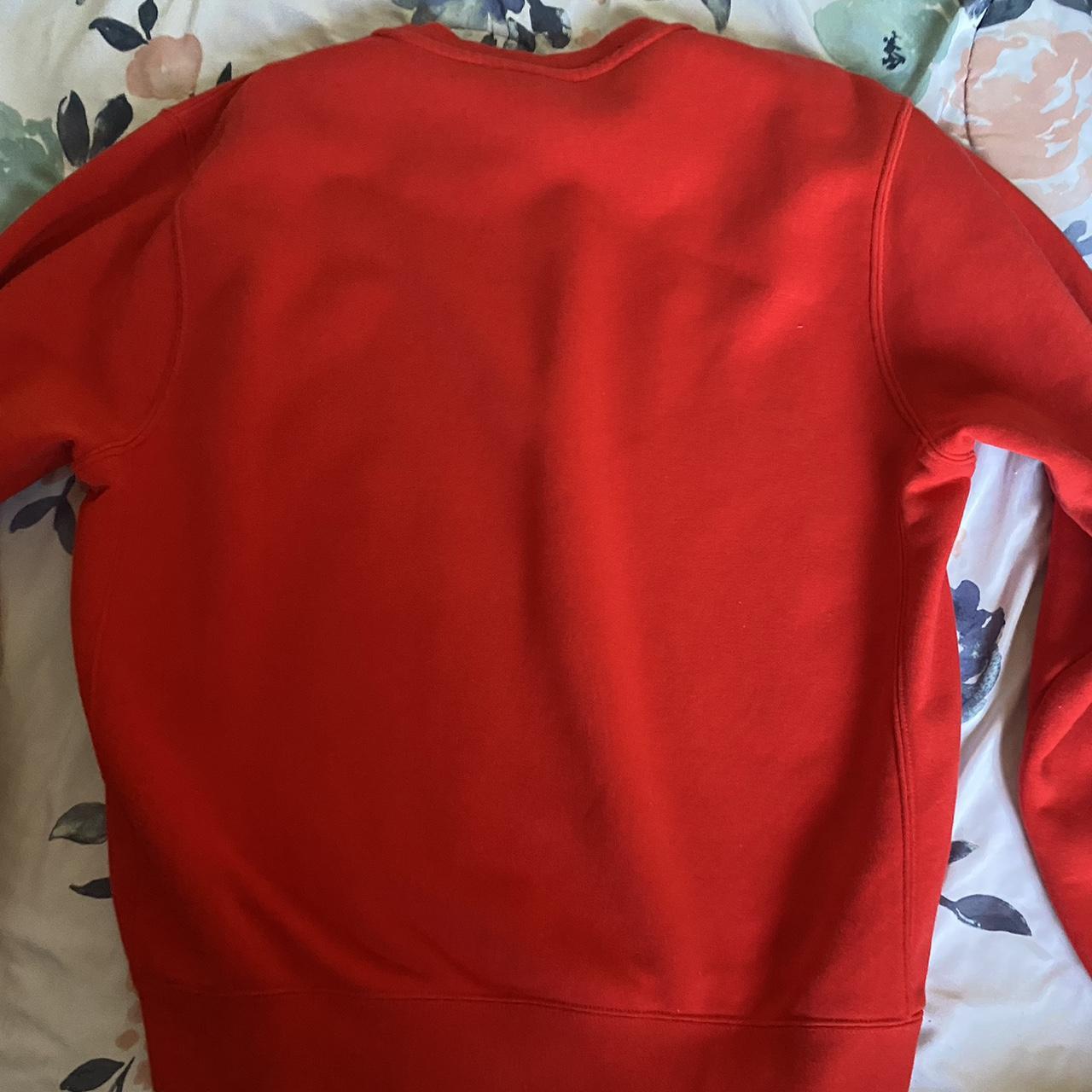 nike red sweater women's