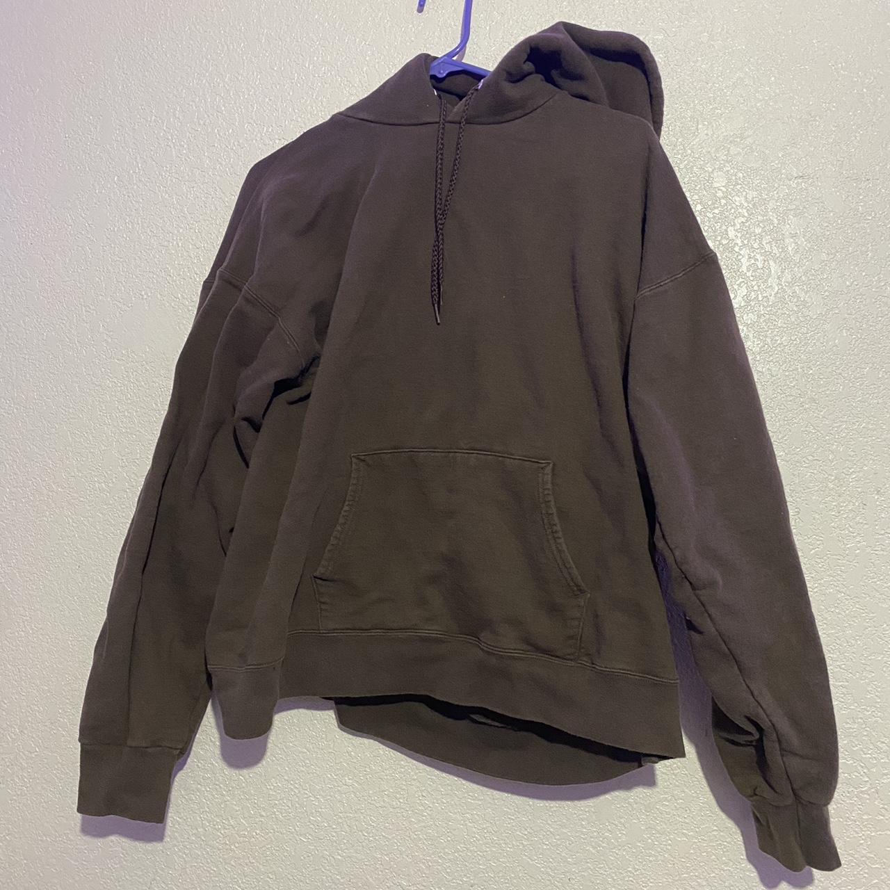 Brown hoodie No tag but i remember hanes large - Depop