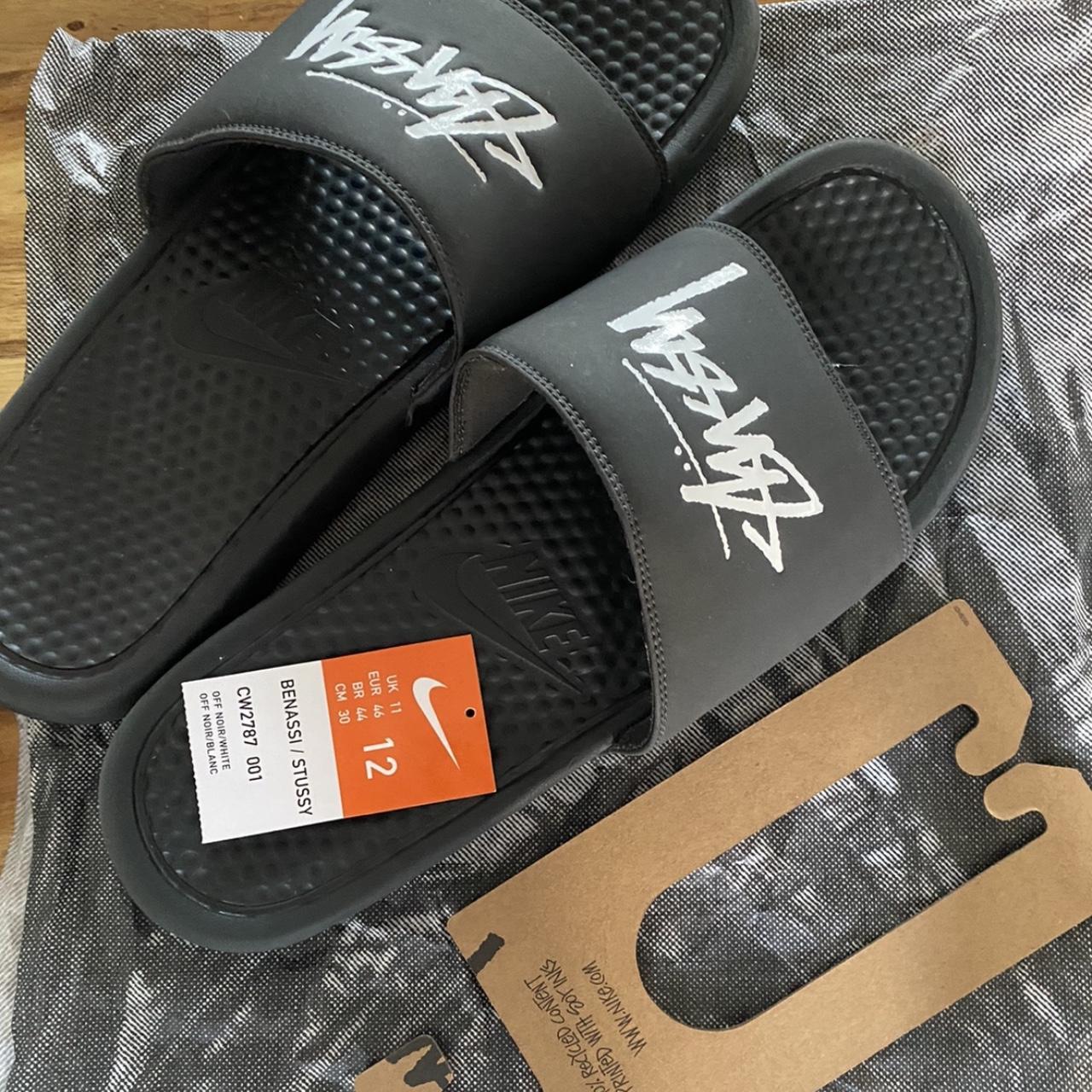 Stussy x Nike slides - Depop